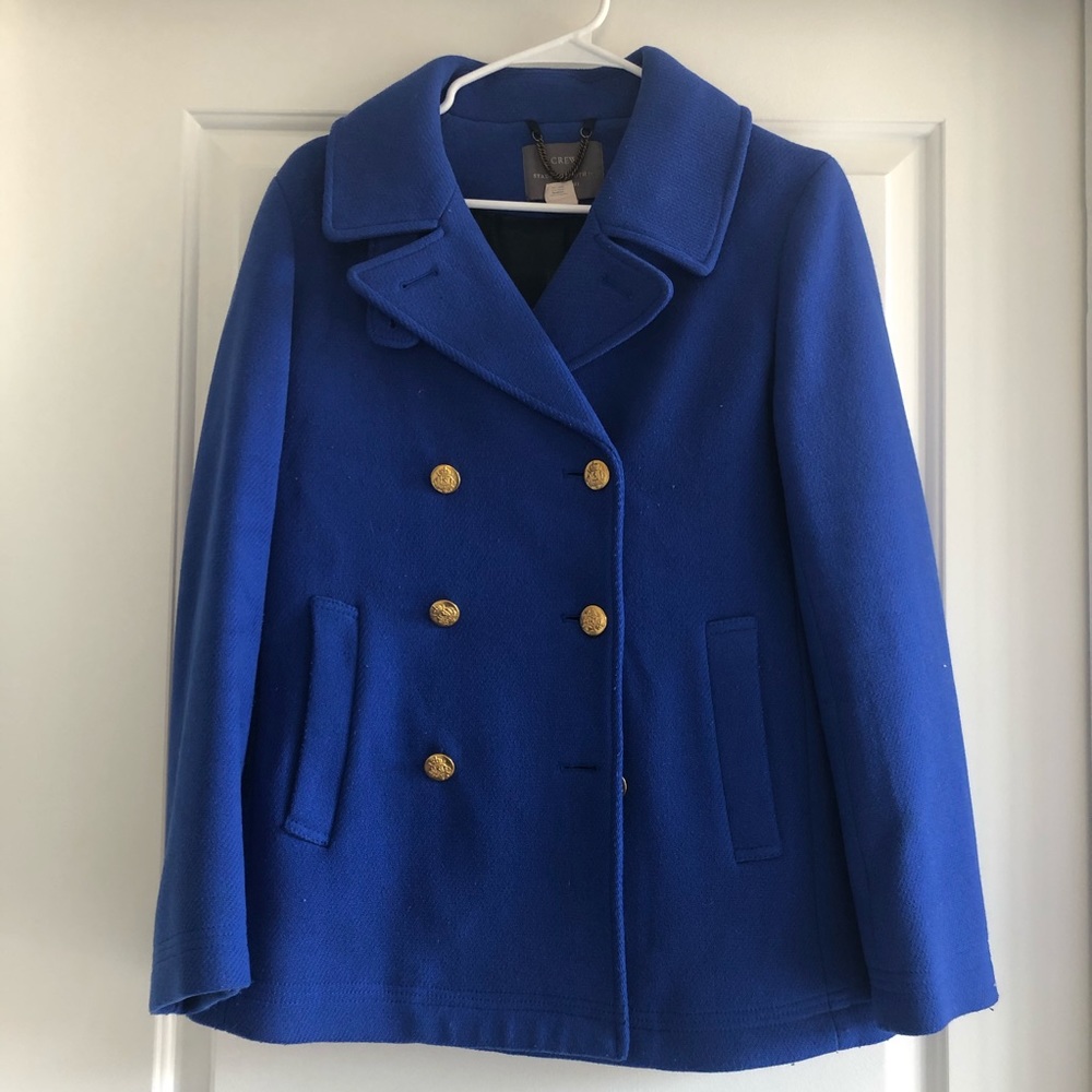 J Crew pea coat